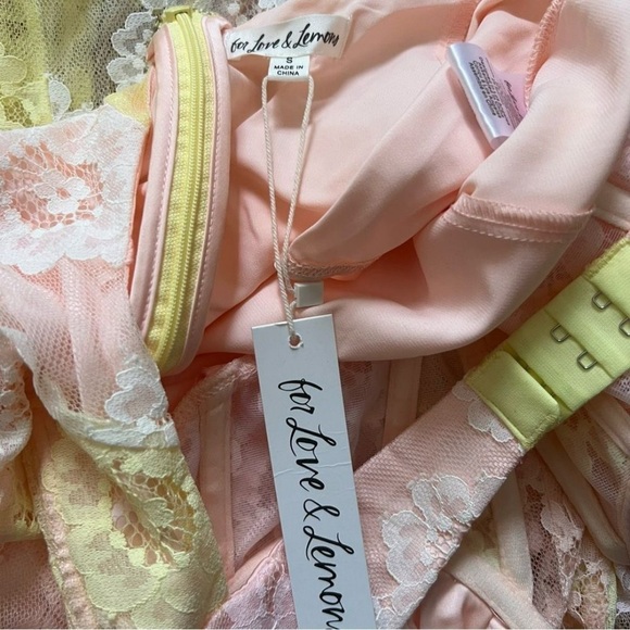 Blossom Maxi Dress In Ombré Sunset, NWT, Soft Lace - Picture 9 of 9